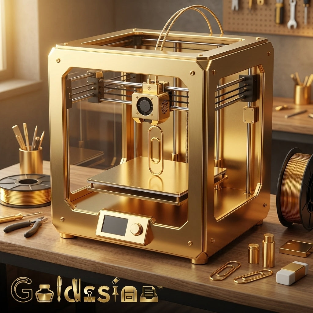 🛠️ Goldsina™ Forge3D Luxe – Impresora 3D de Precisión Premium