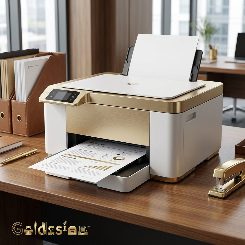 🌟 Goldsina™ SmartDesk Print Lite – Impresora Compacta Inteligente