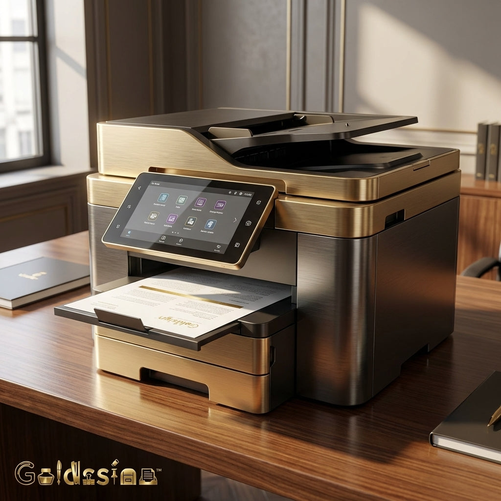 🖨️ Goldsina™ PrestigePrint Ultra – Centro de Impresión Inteligente